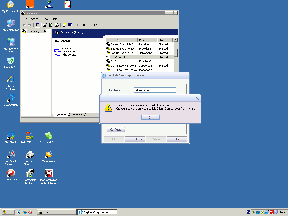 Picture from login attempt